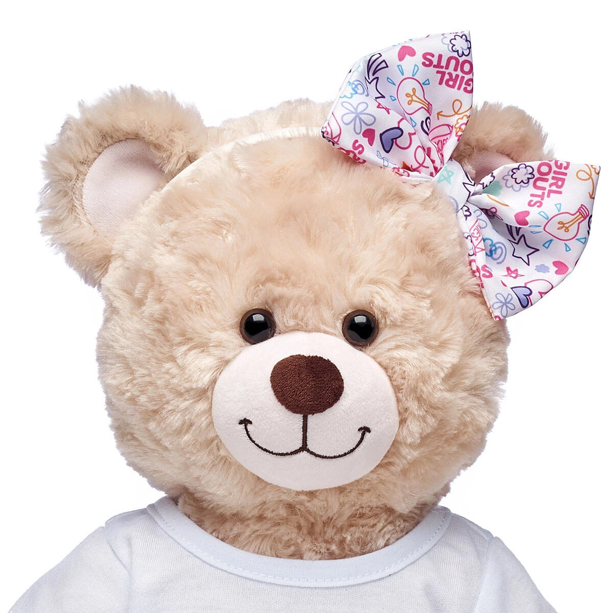 Build-A-Bear | Girl Scout Doodle Print Bow Headband - US 7660