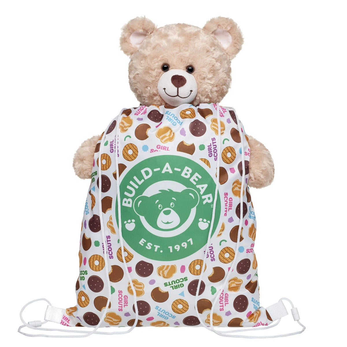 Girl Scout Cookie™ Toy Bear Carrier| Build-A-Bear - US 3198