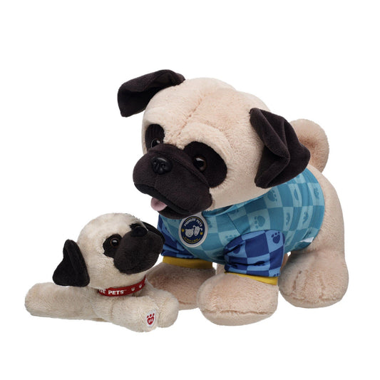 Promise Pets Pug Stuffed Animal Mini Beans Gift Set | BAB - US 3879