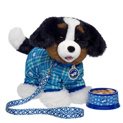 Promise Pets Bernese Mountain Dog Stuffed Animal Leash &amp; Bone Gift Set | Build-A-Bear - US 3681