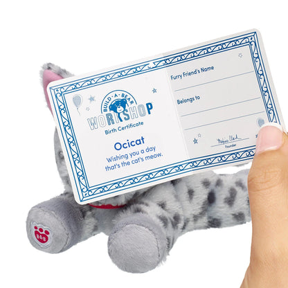 Build-A-Bear Mini Beans Promise Pets Ocicat Stuffed | BAB - US 3147