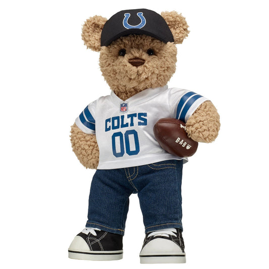 Indianapolis Colts Timeless Teddy Bear Football Gift Set - US 7484