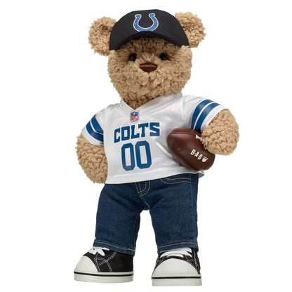 Indianapolis Colts Timeless Teddy Bear Football Gift Set - US 3184