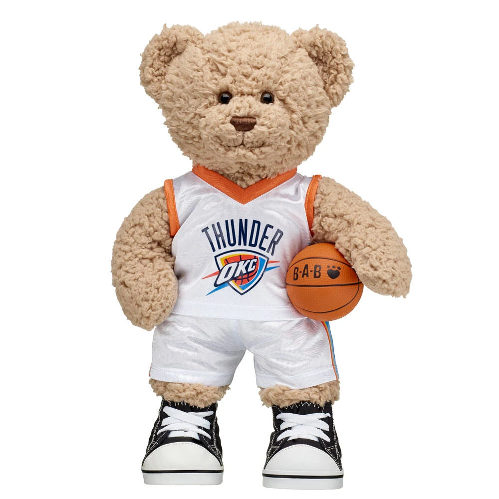 Oklahoma City Thunder Basketball Teddy Bear Gift Set | Build-A-Bear® - US 1442