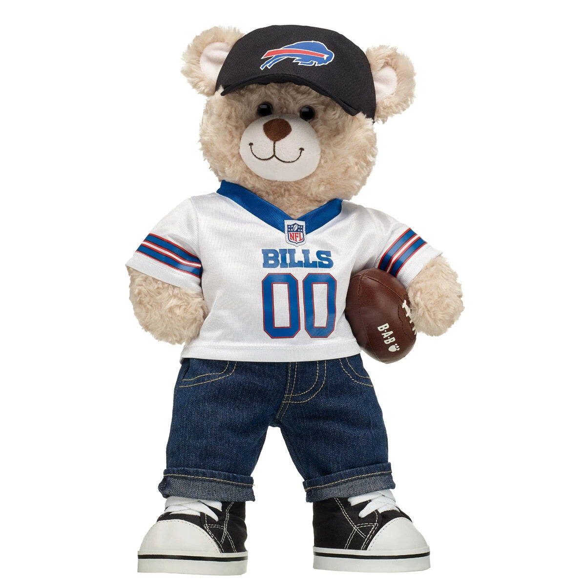 Buffalo Bills Happy Hugs Teddy Bear Football Gift Set - US 4717