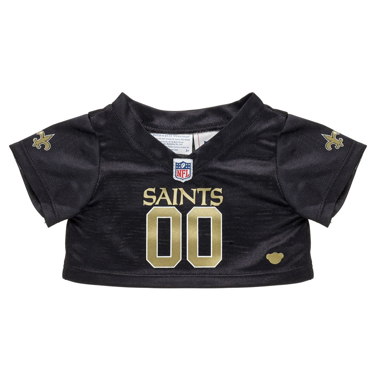 New Orleans Saints Jersey for Stuffed Animals | Build-A-Bear® - US 7508