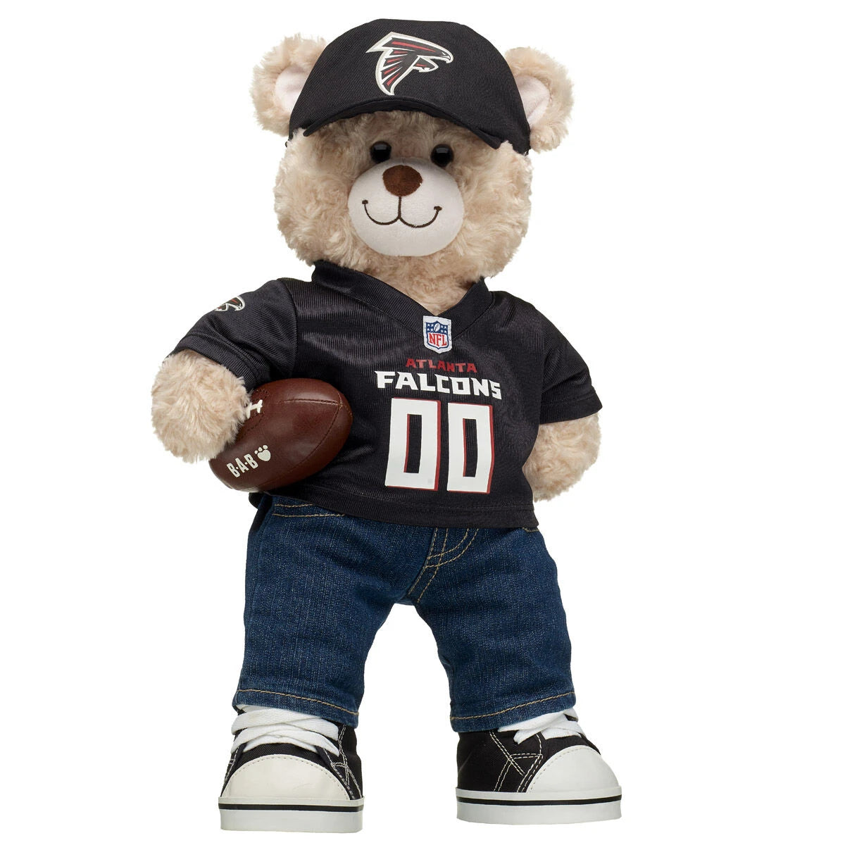 Atlanta Falcons Happy Hugs Teddy Bear Football Gift Set - US 2099