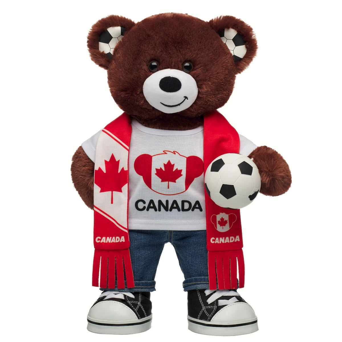 Let's Goal Bear Canada Gift Set | Build-A-Bear - US 7786