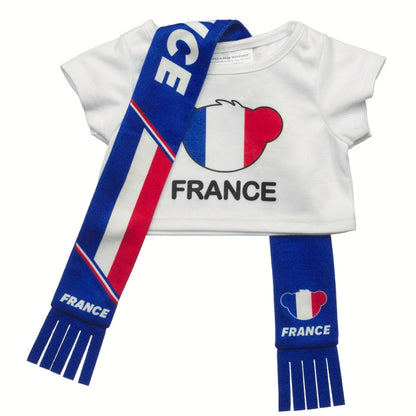 Let's Goal Bear France Gift Set | Build-A-Bear - US 5987