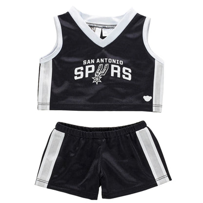 Timeless Teddy Bear San Antonio Spurs Basketball Gift Set | Build-A-Bear® - US 9561