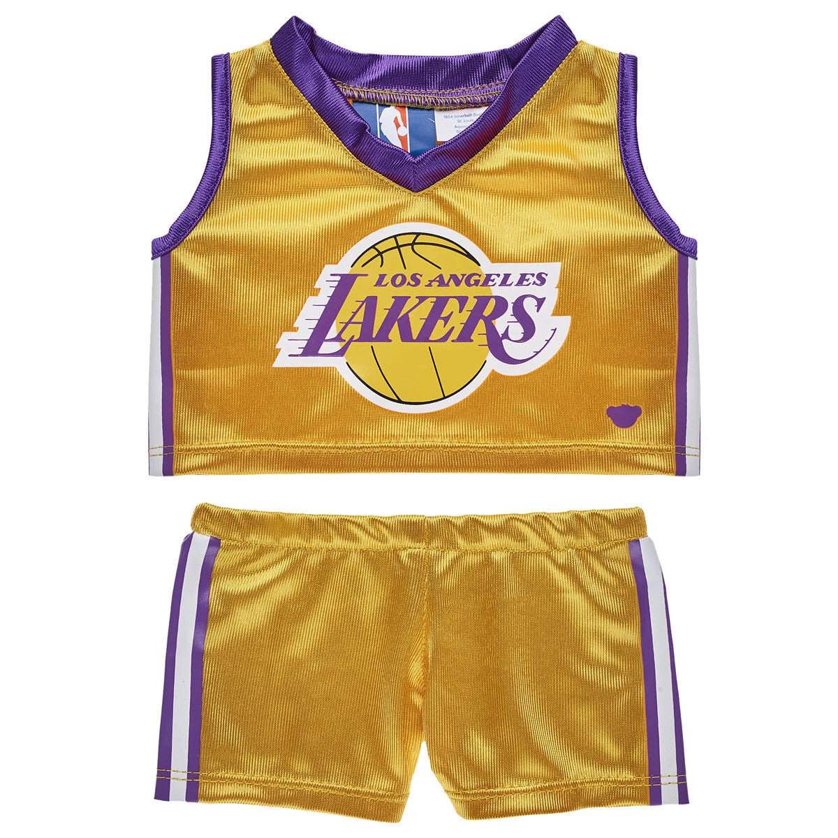Los Angeles Lakers Uniform 2 pc. for Stuffed Animals | Build-A-Bear® - US 9285