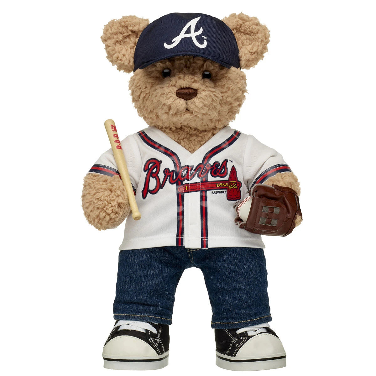 Atlanta Braves™ Teddy Bear Gift Set | Build-A-Bear® - US 8049