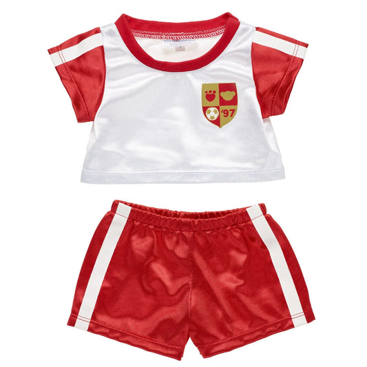 Red Soccer Uniform for Plush Toys | Build-A-Bear® - US 9748