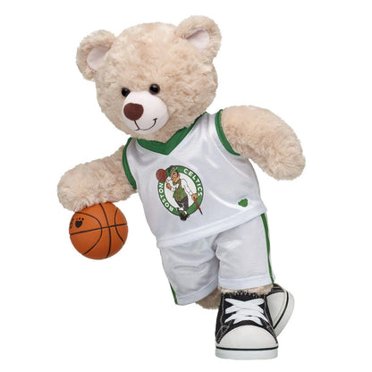 Boston Celtics Basketball Teddy Bear Gift Set | Build-A-Bear® - US 6002