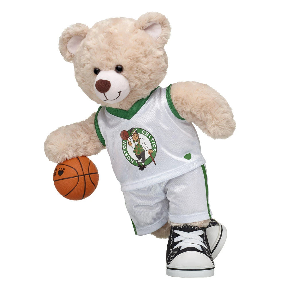 Boston Celtics Basketball Teddy Bear Gift Set | Build-A-Bear® - US 1710