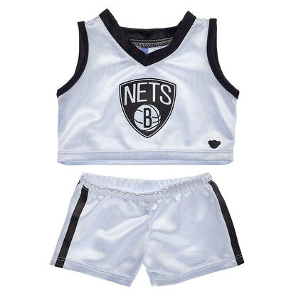 Brooklyn Nets Timeless Teddy Bear Basketball Gift Set | Build-A-Bear® - US 9632