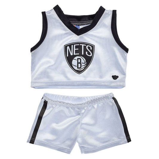 Brooklyn Nets Stuffed Animal Uniform (2 pc.) for Stuffed Animals | Build-A-Bear® - US 5407