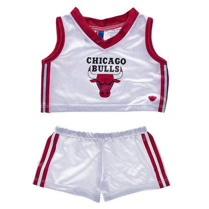 Chicago Bulls Happy Hugs Teddy Bear Basketball Gift Set | Build-A-Bear® - US 9908