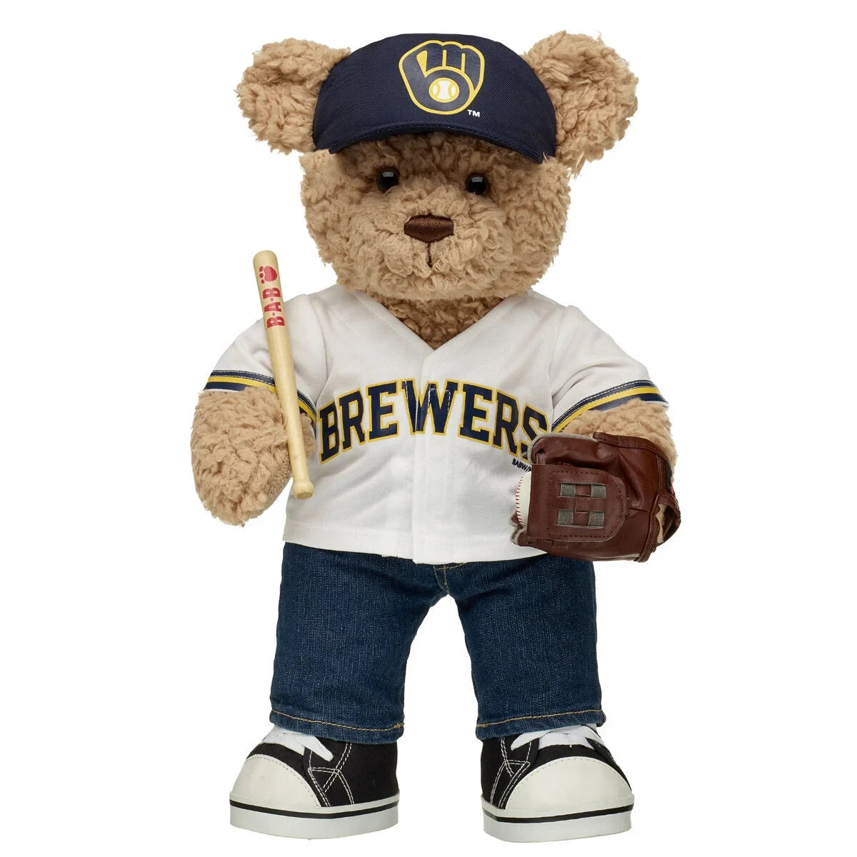 Milwaukee Brewers™ Teddy Bear Gift Set | Build-A-Bear® - US 5975