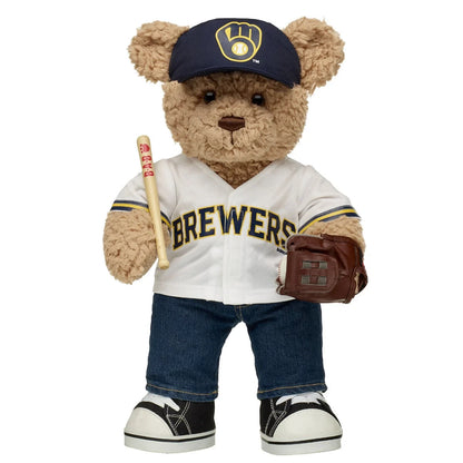 Milwaukee Brewers™ Teddy Bear Gift Set | Build-A-Bear® - US 5975