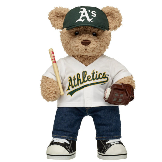 Oakland Athletics™ Teddy Bear Gift Set | Build-A-Bear® - US 9594