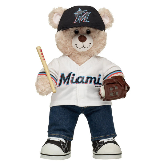 Miami Marlins™ Teddy Bear Gift Set | Build-A-Bear® - US 6775