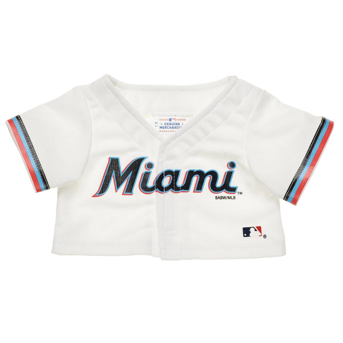 Miami Marlins™ Baseball Jersey for Plush Toys | Build-A-Bear® - US 4779