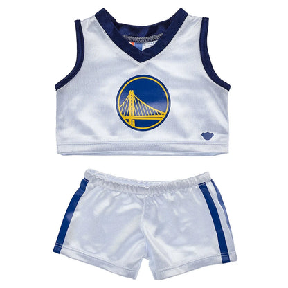 Golden State Warriors Uniform 2 pc. for Stuffed Animals | Build-A-Bear® - US 6124
