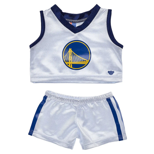 Golden State Warriors Uniform 2 pc. for Stuffed Animals | Build-A-Bear® - US 6124