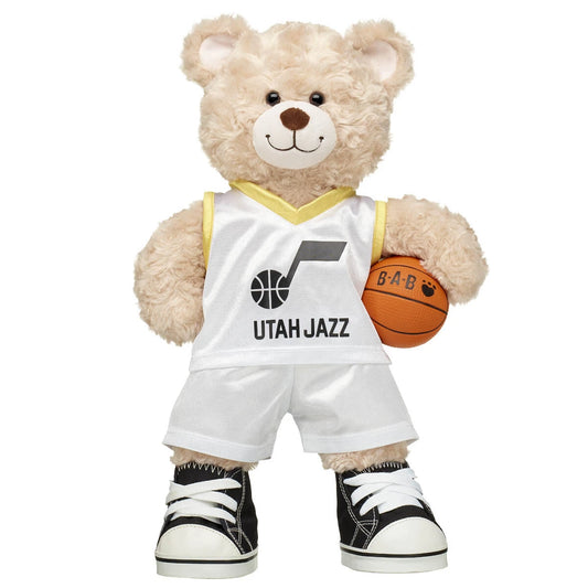 Happy Hugs Teddy Bear Utah Jazz Basketball Gift Set - US 9836