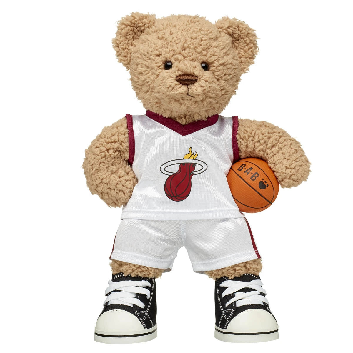 Teddy Bear Miami Heat Basketball Gift Set | Build-A-Bear® - US 7548
