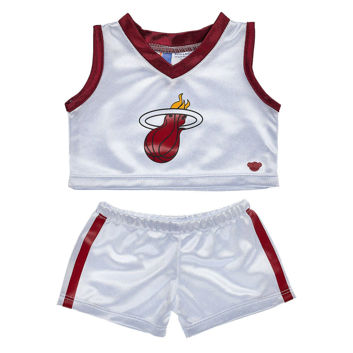 Miami Heat Uniform - 2014 NBA Basketball | Build-A-Bear® - US 8859