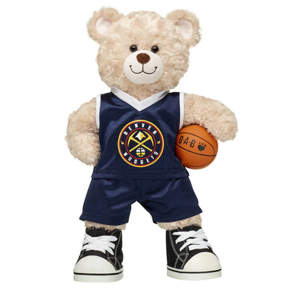 Denver Nuggets Basketball Teddy Bear Gift Set | Build-A-Bear® - US 2331