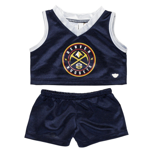 Denver Nuggets Uniform 2 pc. for Plush Toys | Build-A-Bear® - US 6458