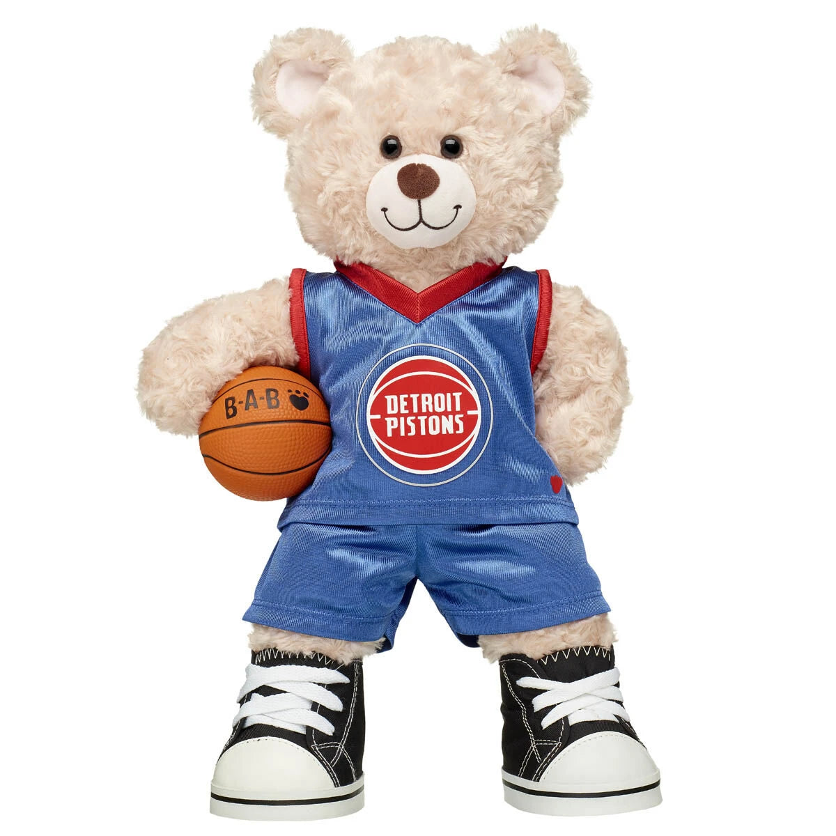 Detroit Pistons Basketball Teddy Bear Gift Set | Build-A-Bear® - US 3675