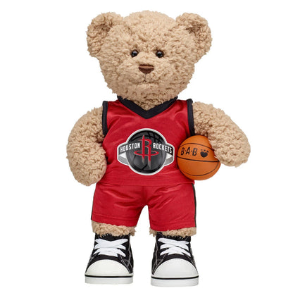 Timeless Teddy Bear Houston Rockets Basketball Gift Set - US 6936