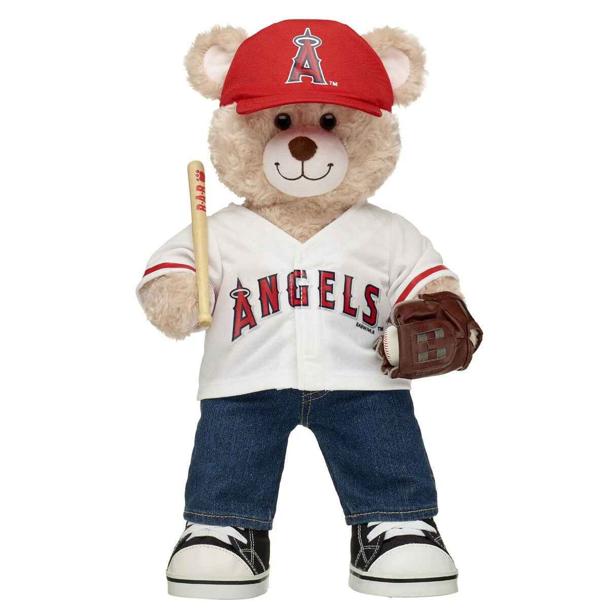 Los Angeles Angels™ Teddy Bear Gift Set | Build-A-Bear® - US 9292