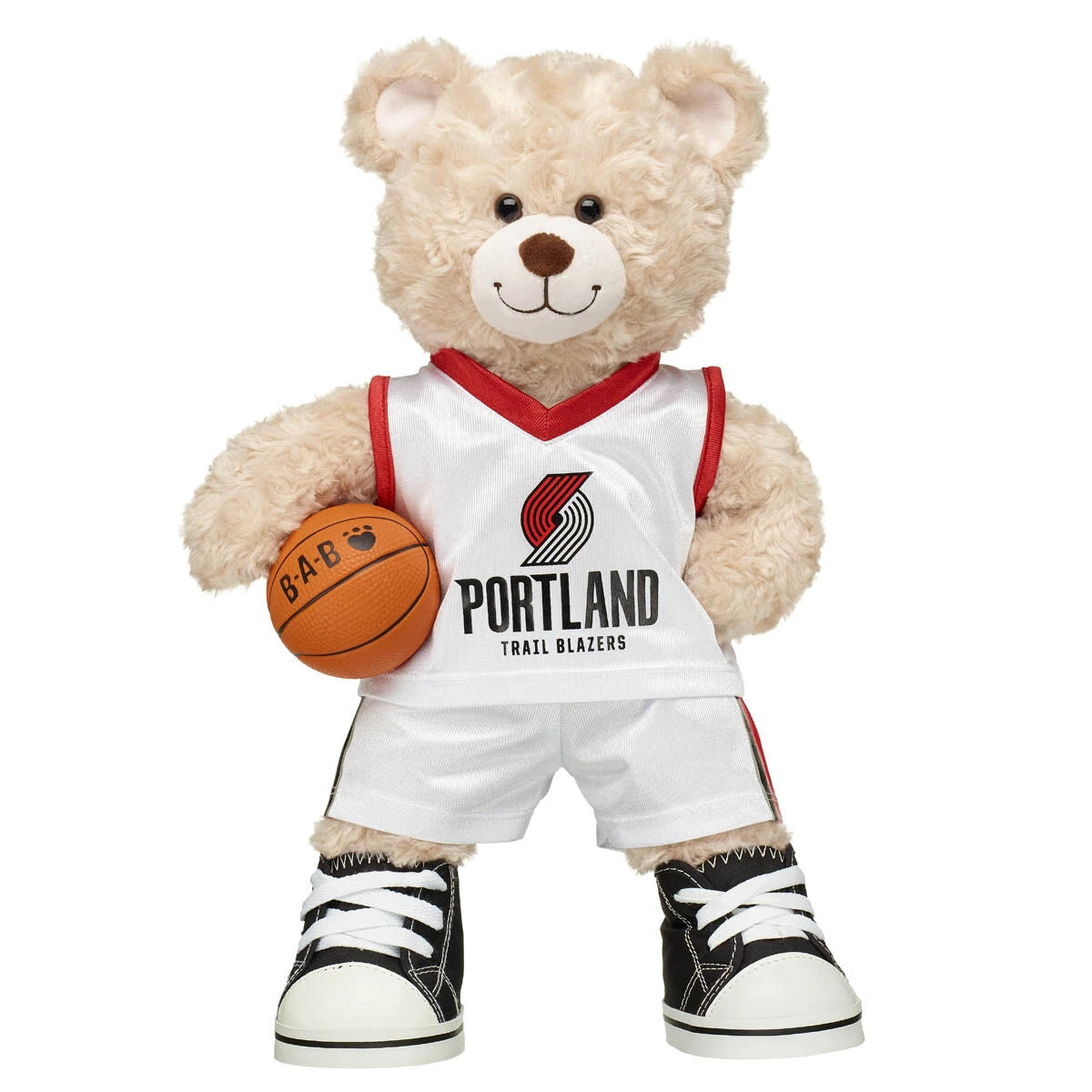 Happy Hugs Teddy Bear Portland Trail Blazers Basketball Gift Set - US 9197