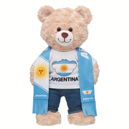 Argentina Scarf &amp; T-Shirt Set | Build-A-Bear - US 3425
