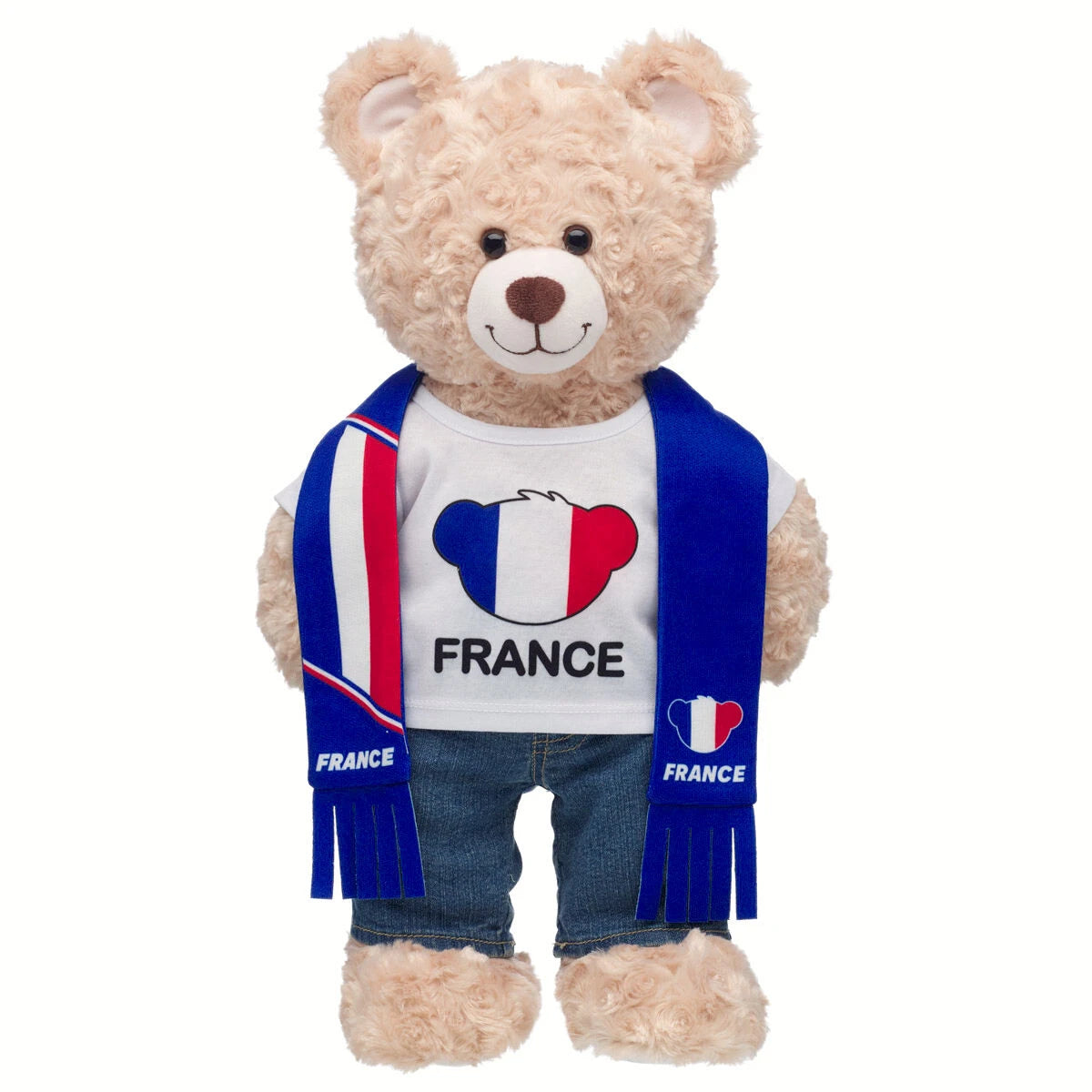 France Scarf &amp; T-Shirt Set | Build-A-Bear - US 1037