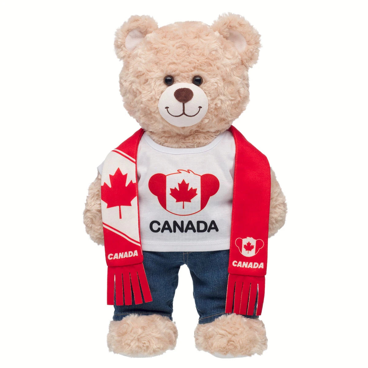 Canada Scarf &amp; T-Shirt Set | Build-A-Bear - US 1880