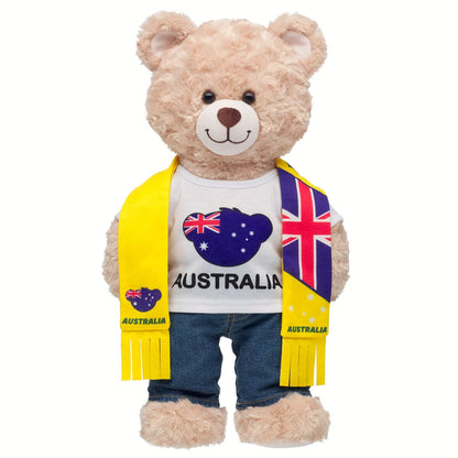 Australia Scarf &amp; T-Shirt Set | Build-A-Bear - US 5341