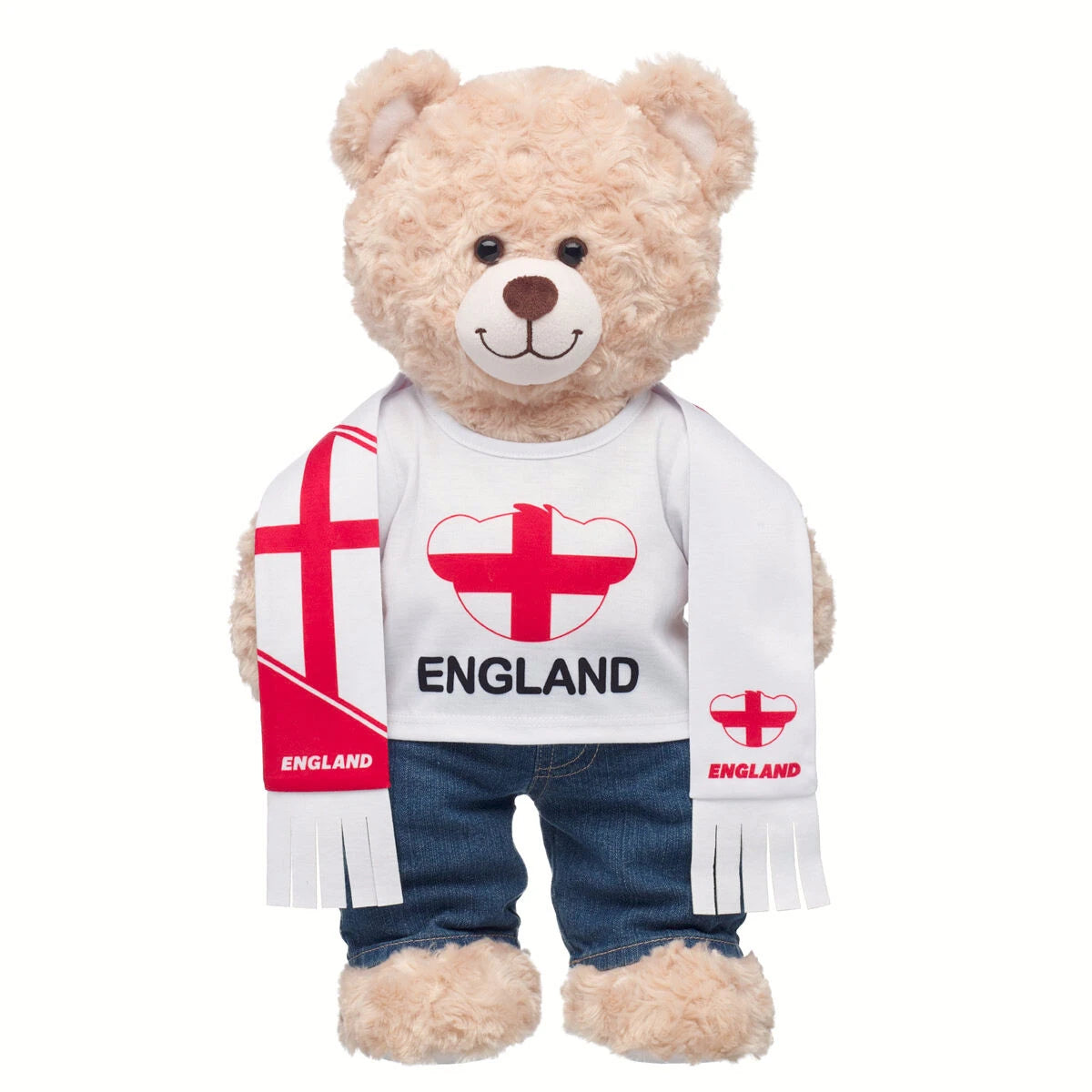 England Scarf &amp; T-Shirt Set | Build-A-Bear - US 5930
