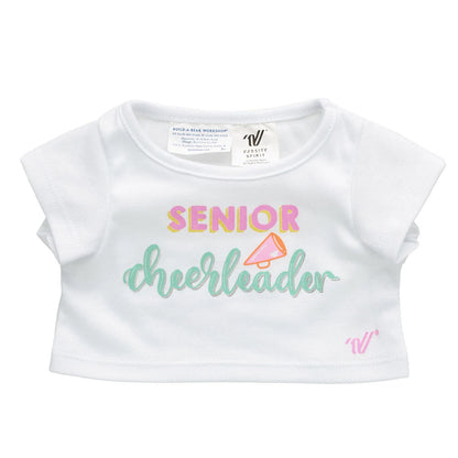 Online-Only Varsity Spirit Senior Cheerleader Tee | Build-A-Bear® - US 5784