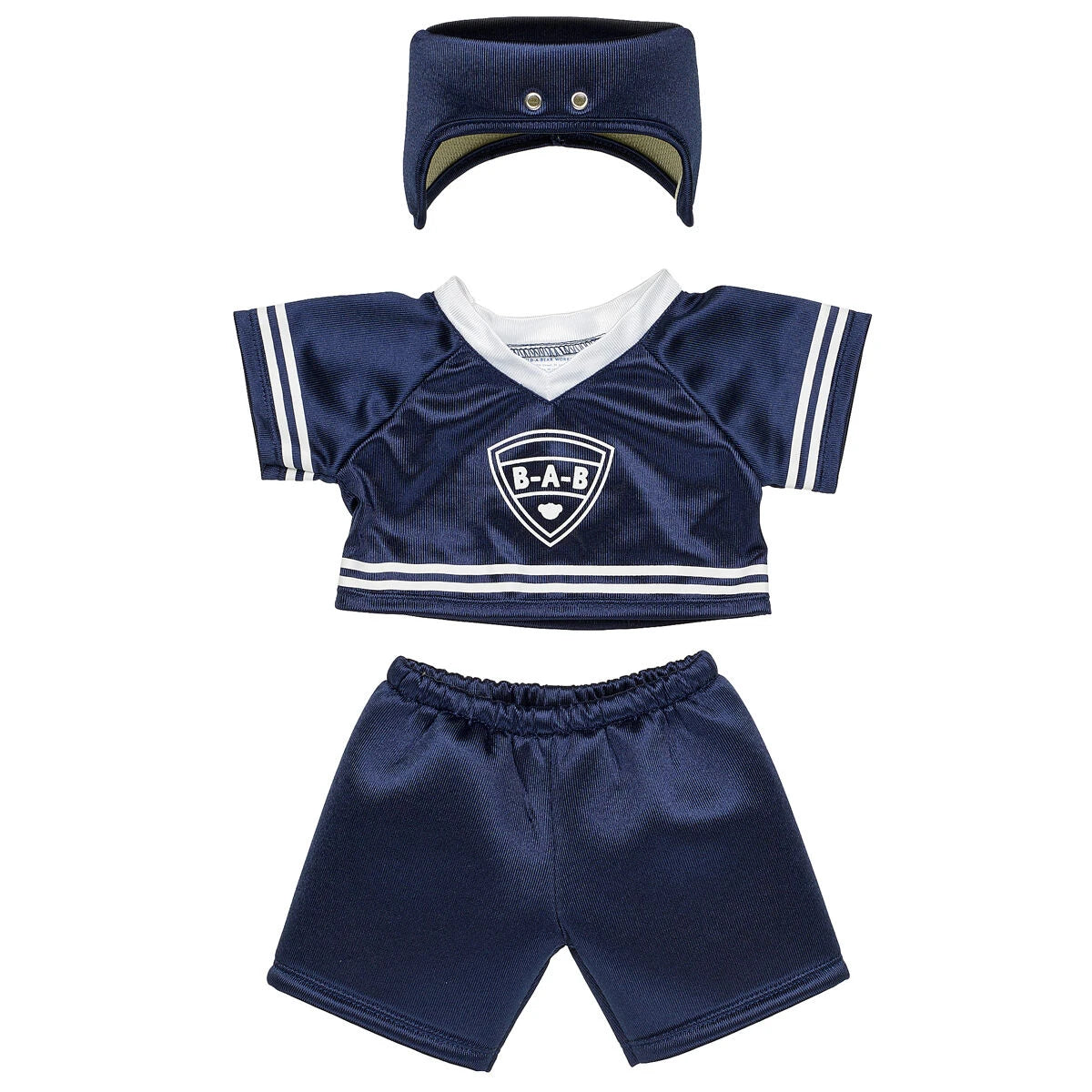 Hockey Uniform w/ Plush Helmet, Jersey &amp; Pants | Build-A-Bear® - US 1529