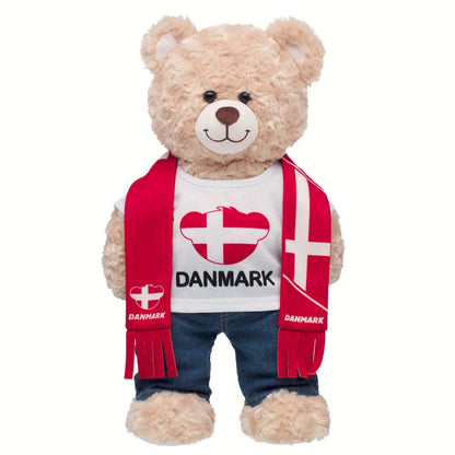 Denmark Scarf &amp; T-Shirt Set | Build-A-Bear - US 4337