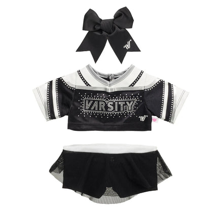 Varsity Spirit All-Star Black Cheer Uniform | Build-A-Bear® - US 3722