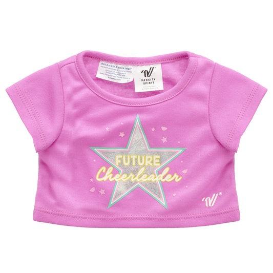 Online-Only Varsity Spirit Future Cheerleader Tee | Build-A-Bear® - US 7860