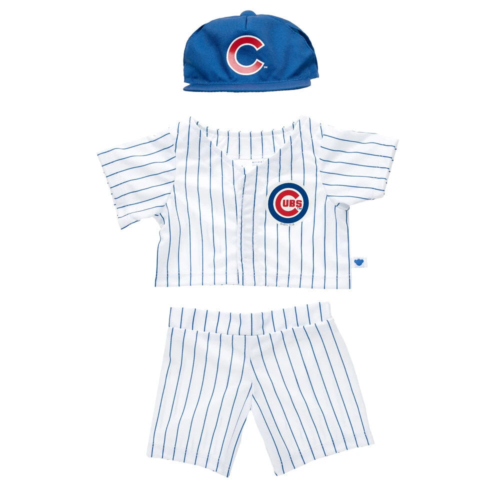 Chicago Cubs™ Uniform 3 pc. for Stuffed Animals | Build-A-Bear® - US 3858