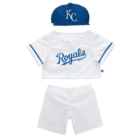 Kansas City Royals™ Uniform 3 pc. for Stuffed Animals | Build-A-Bear® - US 6879